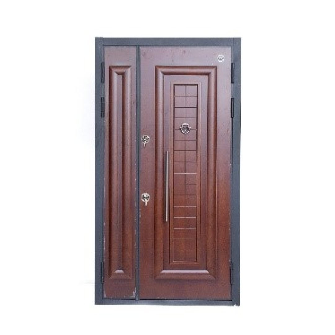 Turkish walnut steel security door
